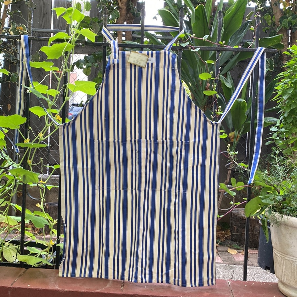 2 Striped Aprons cotton 27w x 36t - Picture 2 of 8